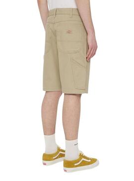 Short Dickies Duck Canvas Bermuda Beige per Uomo