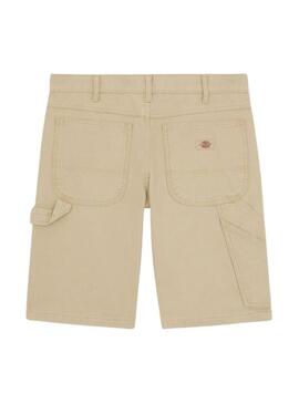 Short Dickies Duck Canvas Bermuda Beige per Uomo