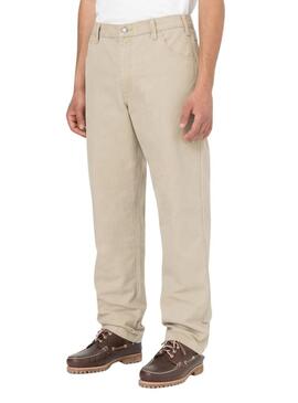 Pantalone Carpenter Dickies Duck Beige per Uomo