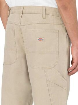 Pantalone Carpenter Dickies Duck Beige per Uomo