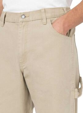 Pantalone Carpenter Dickies Duck Beige per Uomo