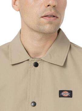 Giacca Dickies Oakport Coach Beige per Uomo