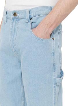 Pantaloni in Denim Dickies Garyville Blu Per Uomo