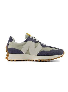 Scarpe da ginnastica New Balance 327 Retro Blu per uomo