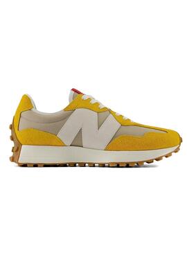 Sneakers New Balance 327 Retro Giallo Uomo