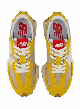 Sneakers New Balance 327 Retro Giallo Uomo