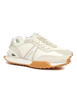 Scarpe da ginnastica Lacoste L-Spin Deluxe beige per donna