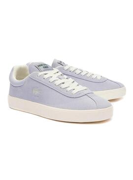 Scarpa Lacoste Baseshot Blu per Donna