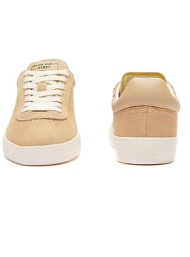 Scarpe Lacoste Baseshot Tostato per Donna