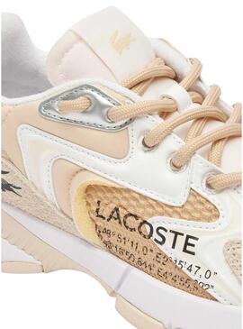 Sneakers Lacoste L003 Neo Tostato per donna