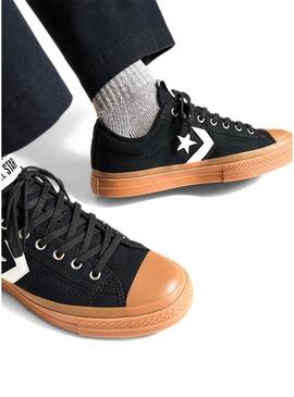 Sneakers Converse Star Player 76 nero uomo.