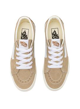 Scarpe Vans SK8 Low Beige per Uomo