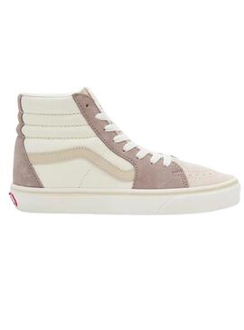 Scarpe Vans SK8 Hi Grigie per Donna