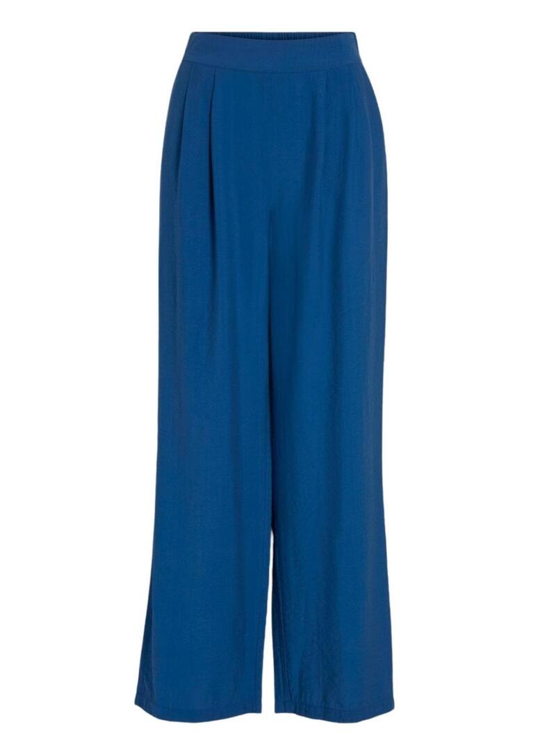 Pantaloni Vila Jana Blu per Donna