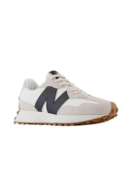 Sneakers New Balance 327 Bianche e Nere per Donna