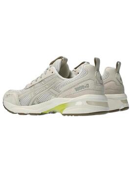 Scarpe Asics Gel 1090 V2 Bianche e Neon per Donna.