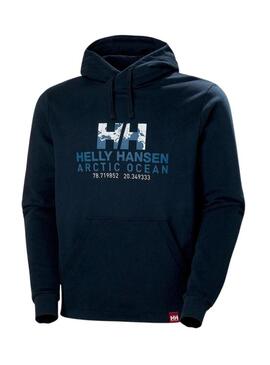 Felpa Helly Hansen Artico Marino per Uomo