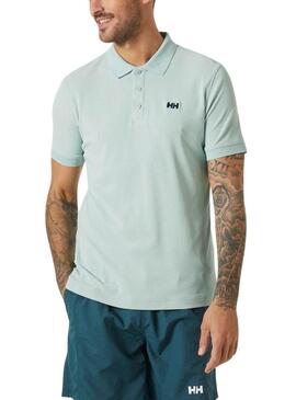 Polo Helly Hansen Driftline Verde per Uomo.