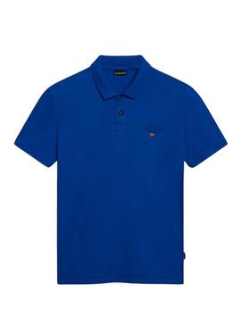 Polo Napapijri Elbas Blu per Uomo