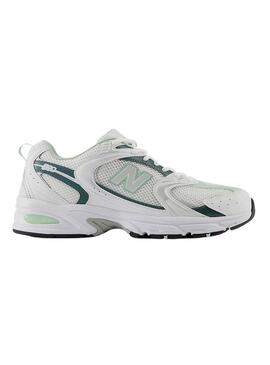 Sneakers New Balance 530 Bianco Verde per Donna