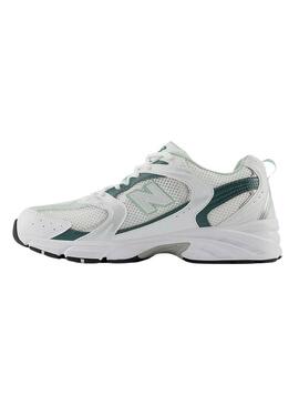 Sneakers New Balance 530 Bianco Verde per Donna