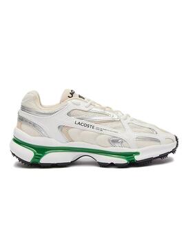 Scarpe Lacoste L003 2K24 Bianche Verdi Uomo