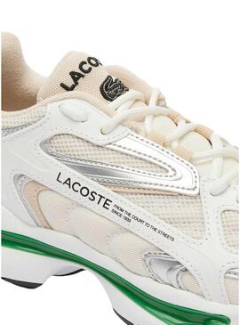 Scarpe Lacoste L003 2K24 Bianche Verdi Uomo