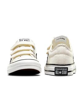 Sneakers Star Player Easy-On beige per bambini.