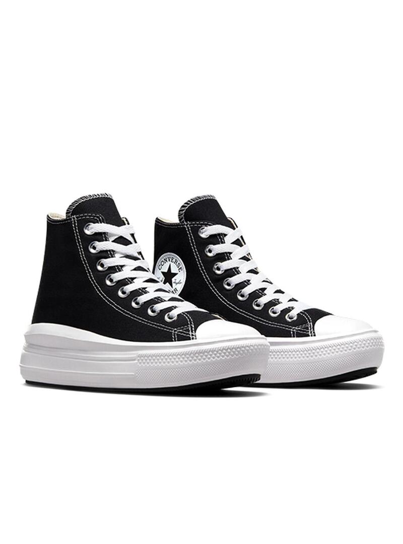 Scarpe Chuck Taylor All Star Move nere da donna