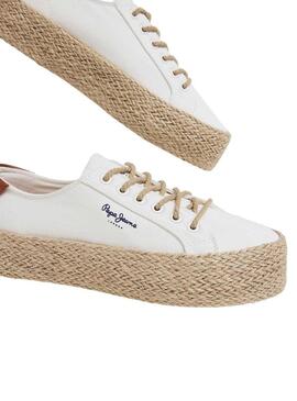 Scarpe Pepe Jeans Kyle Bianche per Donna