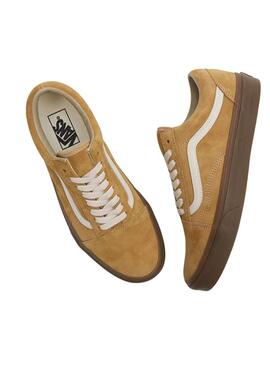 Scarpe da ginnastica Vans Old Skool marroni per uomo