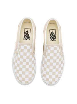 Scarpe da ginnastica Vans Classic Beige per donna