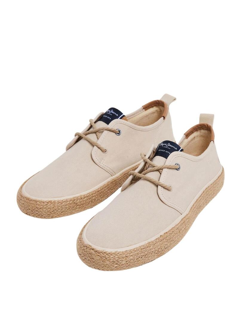 Sneakers Pepe Jeans Port Tourist Beige Uomo