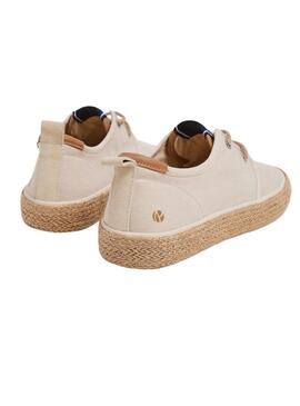 Sneakers Pepe Jeans Port Tourist Beige Uomo