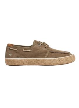 Scarpe da ginnastica Pepe Jeans Port Coast Beige per uomo.