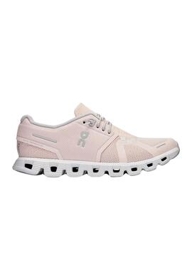 Scarpe da corsa On Running Cloud 5 rosa per donna.