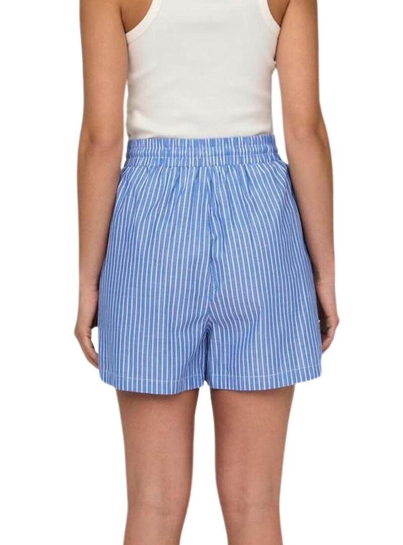 Shorts Only Larja Blu Per Donna