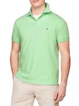 Polo Tommy Hilfiger 1985 Verde Menta Per Uomo