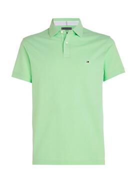 Polo Tommy Hilfiger 1985 Verde Menta Per Uomo