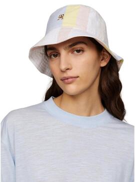 Cappello Tommy Hilfiger Beach Summer Stripes Multi Donna