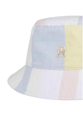 Cappello Tommy Hilfiger Beach Summer Stripes Multi Donna