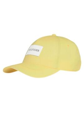 Cappello Tommy Hilfiger Monotype Giallo per Uomo