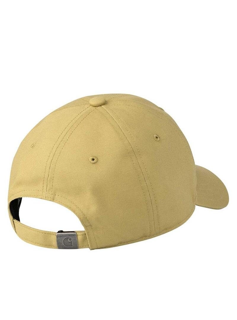 Cappello Carhartt Canvas Script Giallo per Uomo e Donna