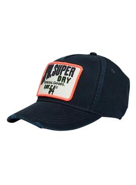 Cappello Superdry Graphic Navy per donna
