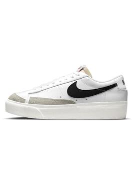 Sneakers Nike Blazer Low Platform Bianche per Donna.