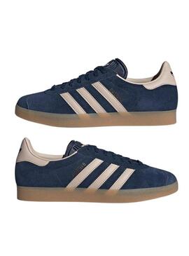 Scarpa Adidas Gazelle Blu scuro per donna e uomo