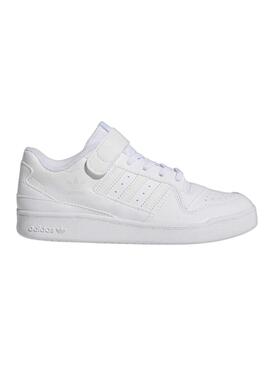 Sneakers Adidas Forum Low Bianche per Ragazza e Ragazzo.