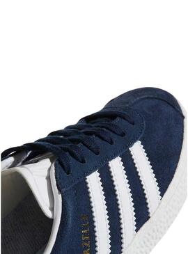 Scarpe Adidas Gazelle Blu Marino per Ragazzo e Ragazza