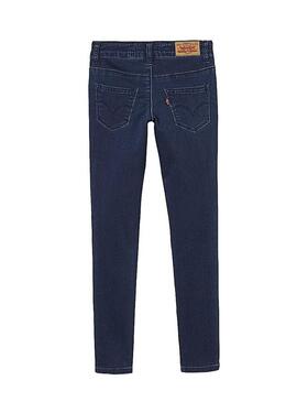 Jeans Levis 710 blu indaco per Bambina