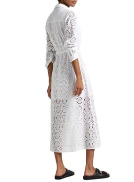 Abito Pepe Jeans Ethel Bianco per donna